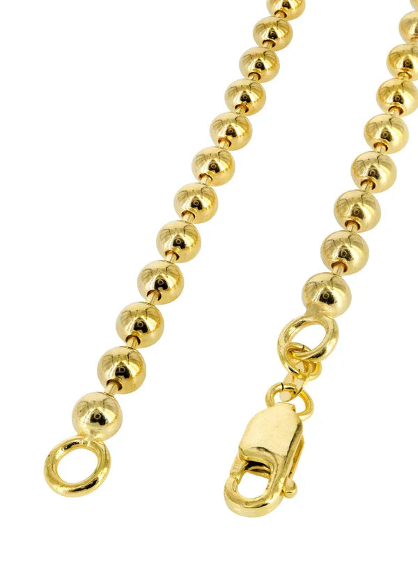 Dog Tag Chain 10K/14K - Yellow Gold