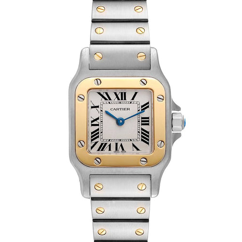 Cartier Santos Watch Ladies - Galbee Small | Steel | Yellow Gold
