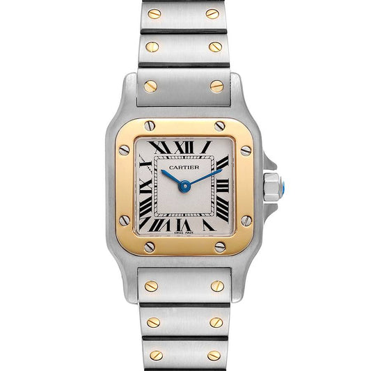 Cartier Santos Watch Ladies - Galbee Small | Steel | Yellow Gold