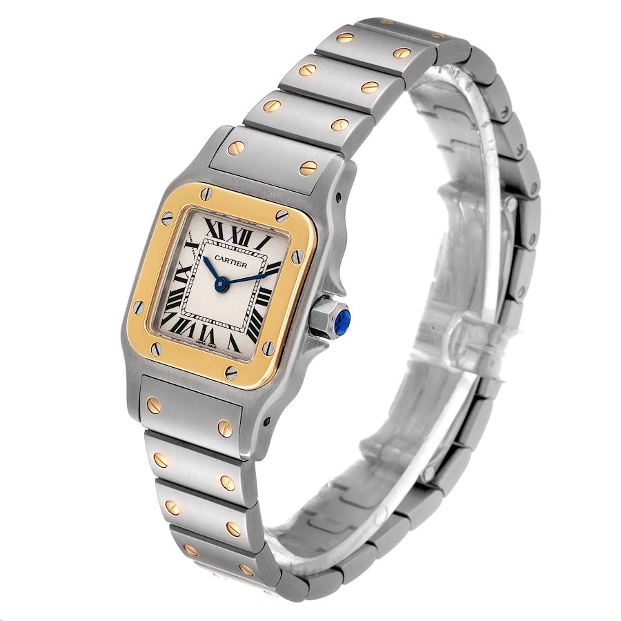 Cartier Santos Watch Ladies - Galbee Small | Steel | Yellow Gold