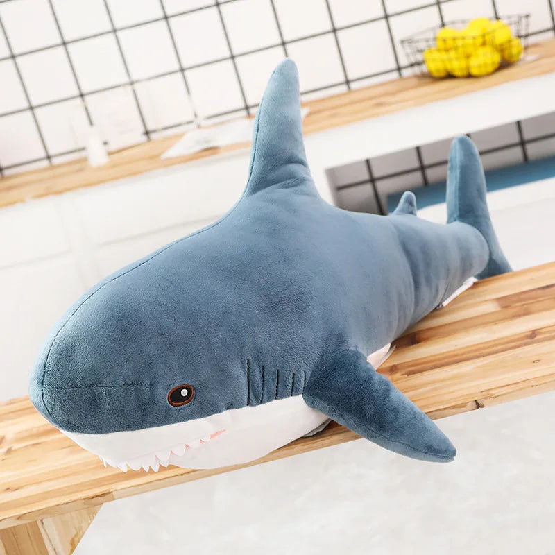 140cm Giant Shark Plush Toy Pillow