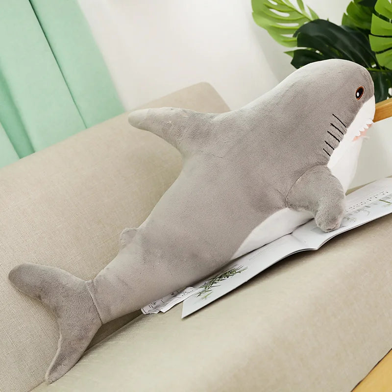 140cm Giant Shark Plush Toy Pillow