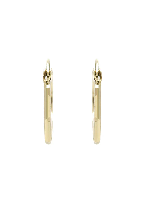 10K Womens Gold Hoop Earrings | 1.7MM | 1.7MM