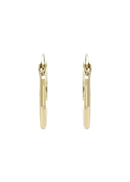 10K Womens Gold Hoop Earrings | 1.7MM | 1.7MM