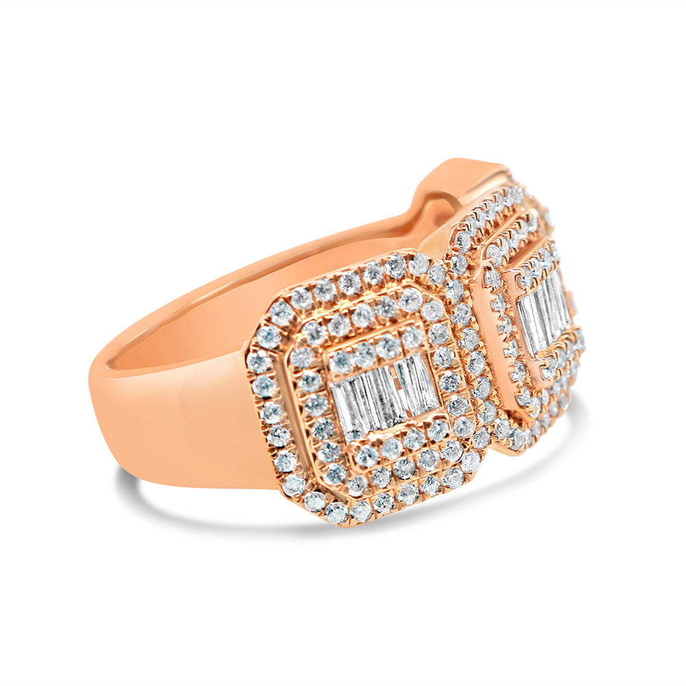 Mens Gold Diamond Ring | 14K | 1.68 CTW