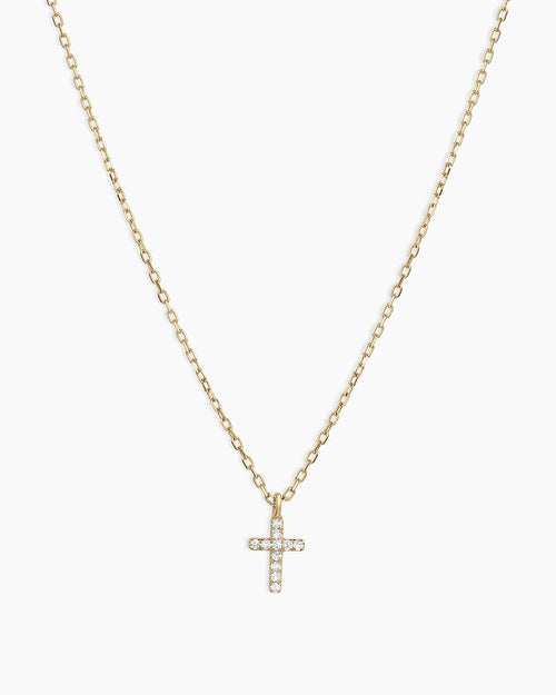 Diamond Cross Necklace