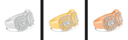 Mens Gold Diamond Ring | 14K | 1.68 CTW