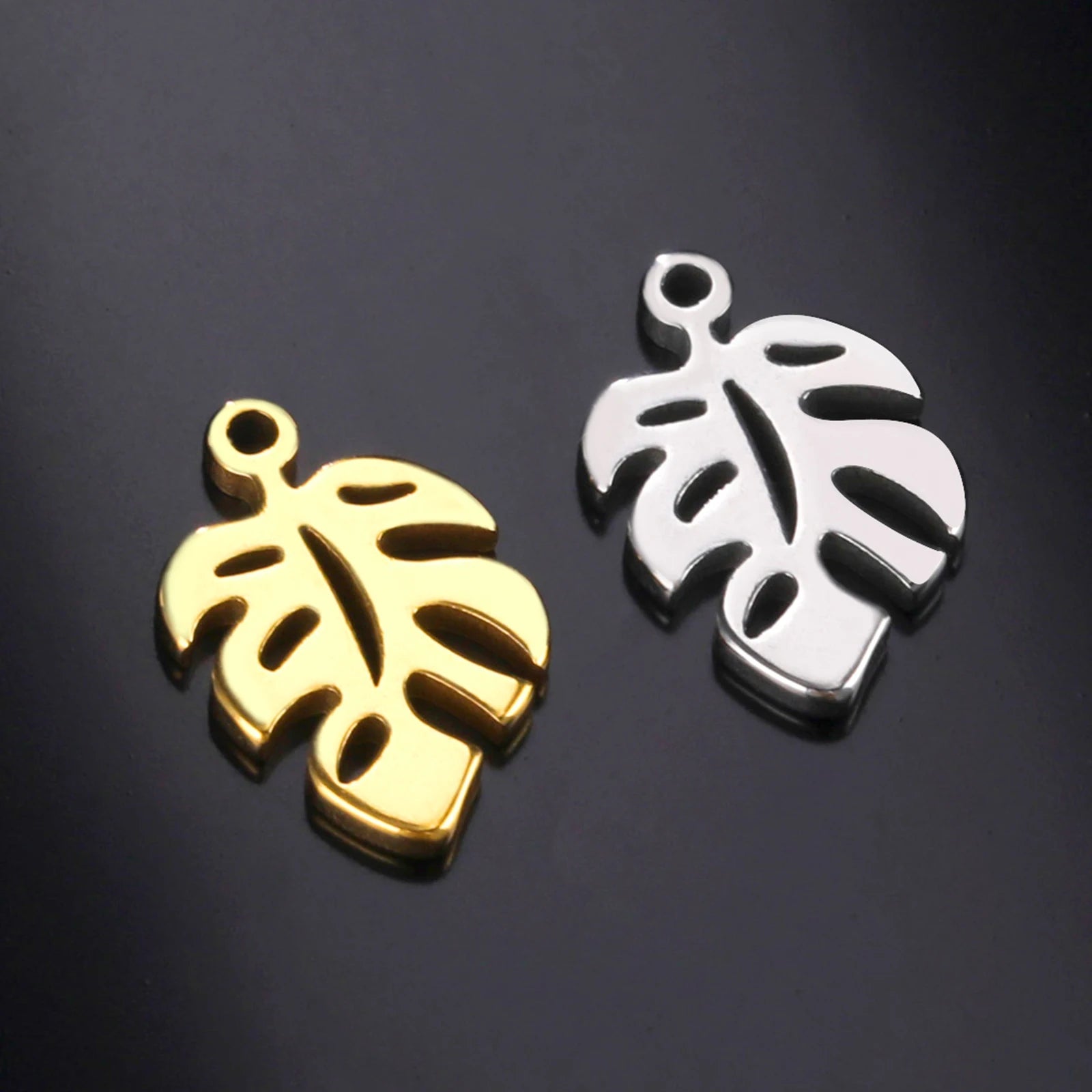 5pcs Stainless Steel Mini Charms for Jewelry Making