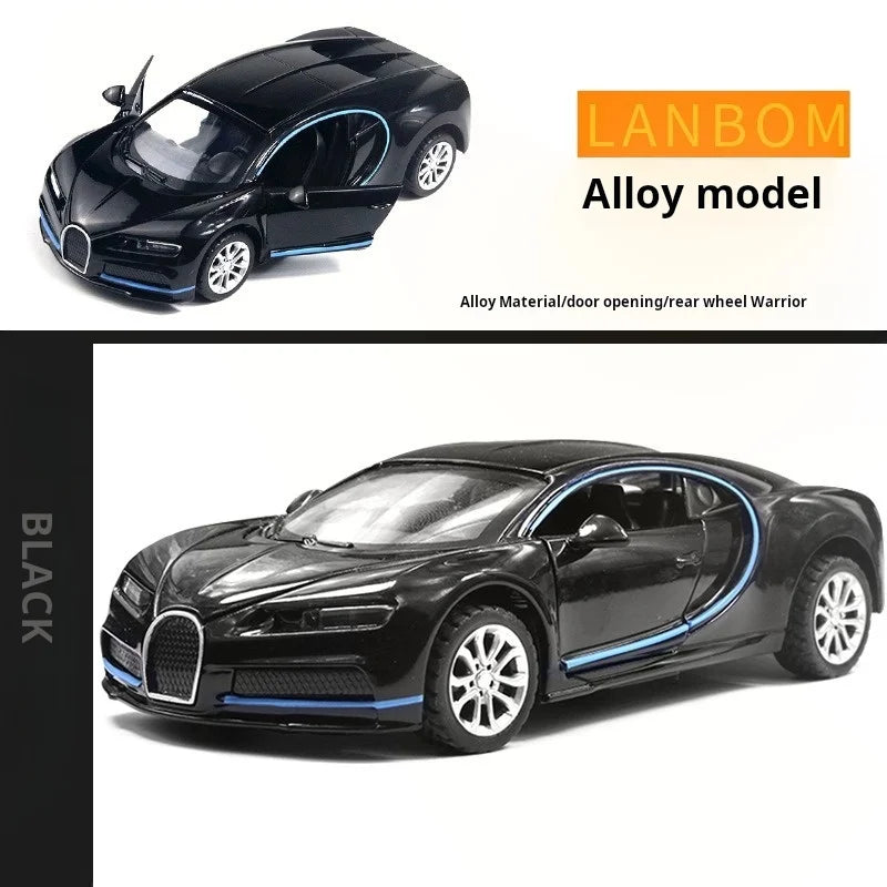 1:36 Bugatti Diecast Alloy Toy Car