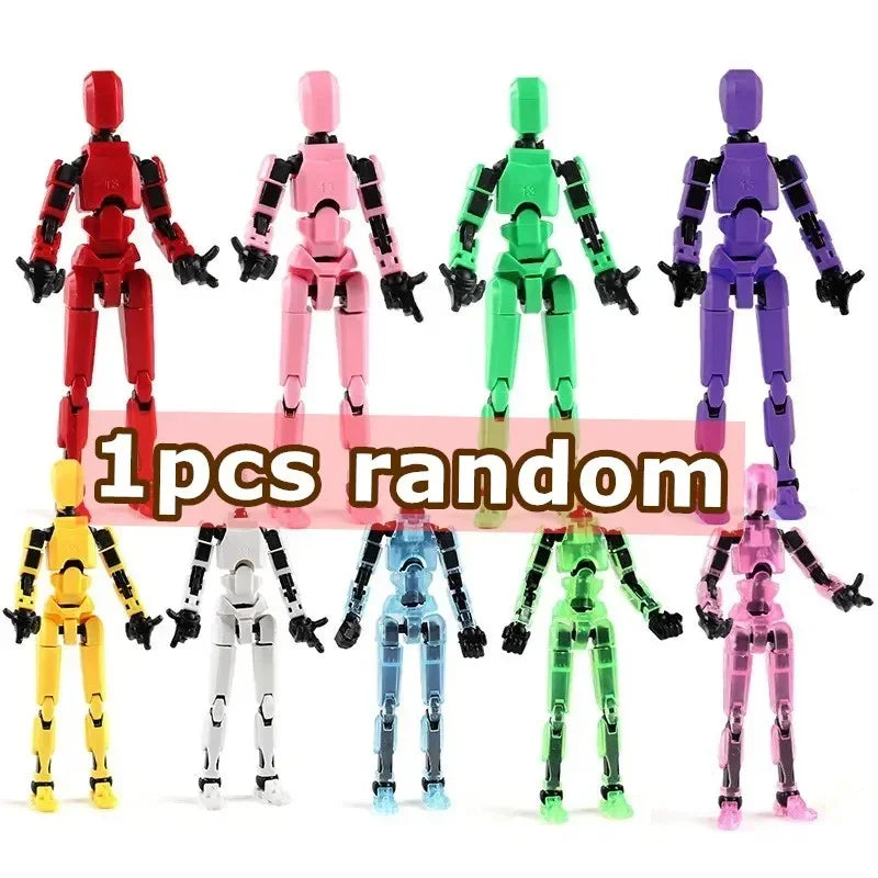 3D Printed Multi-Jointed Transforming Robot Action Figure