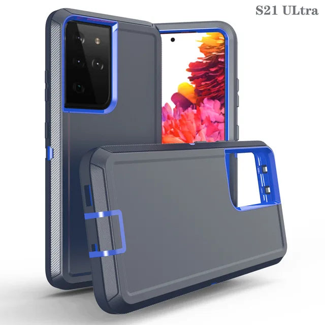 3-in-1 Heavy Duty Armor Case for Samsung Galaxy