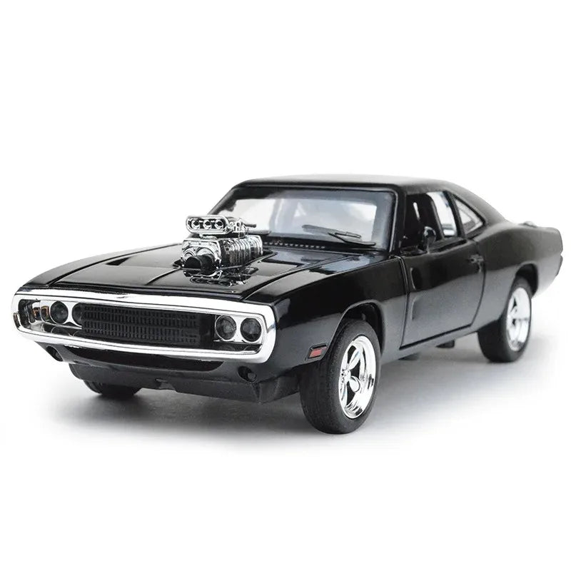 1:32 Dodge Charger 1970 Alloy Pull-Back Toy Car