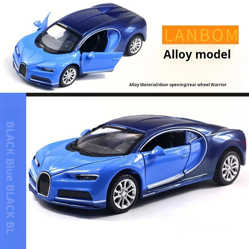 1:36 Bugatti Diecast Alloy Toy Car