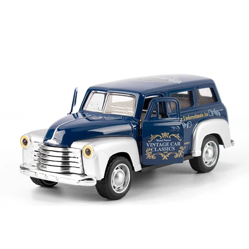 1:32 Alloy Chevrolet School Bus Toy Model