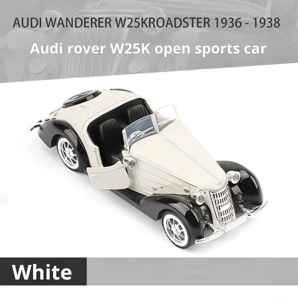 1:32 Audi Classic Pull-Back Toy Car Model