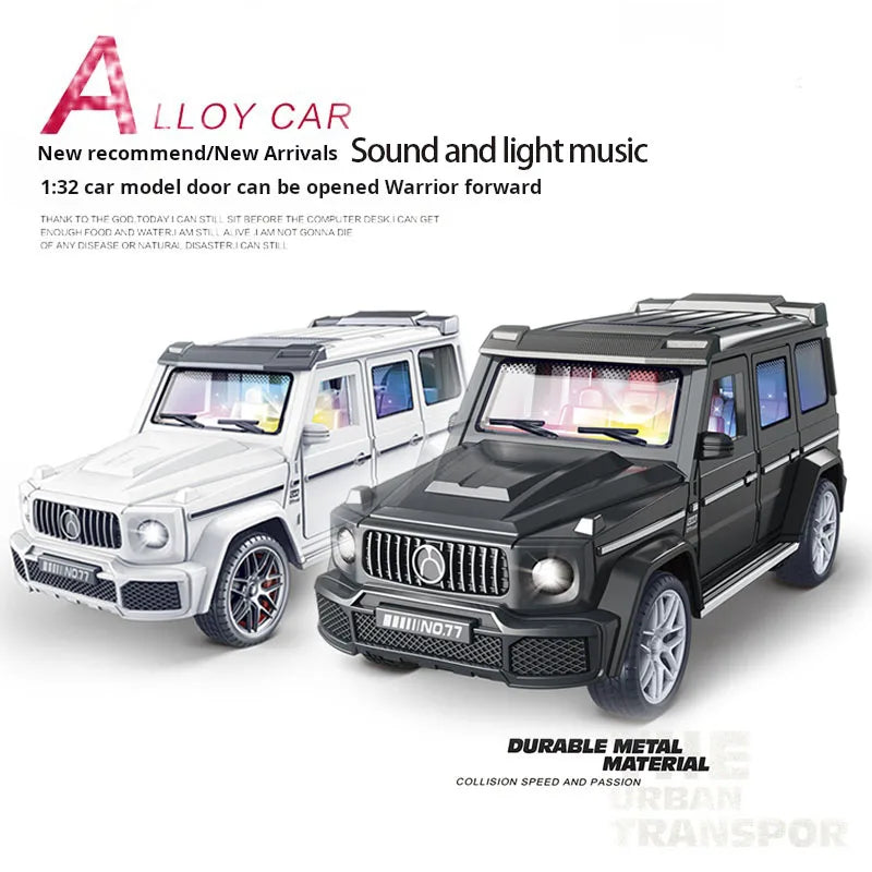 1:32 Simulation Luminous Inertia Toy Car Model