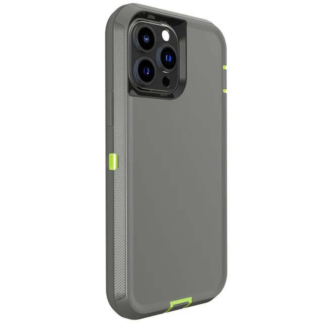 3-in-1 Heavy Duty Armor Shockproof iPhone Case