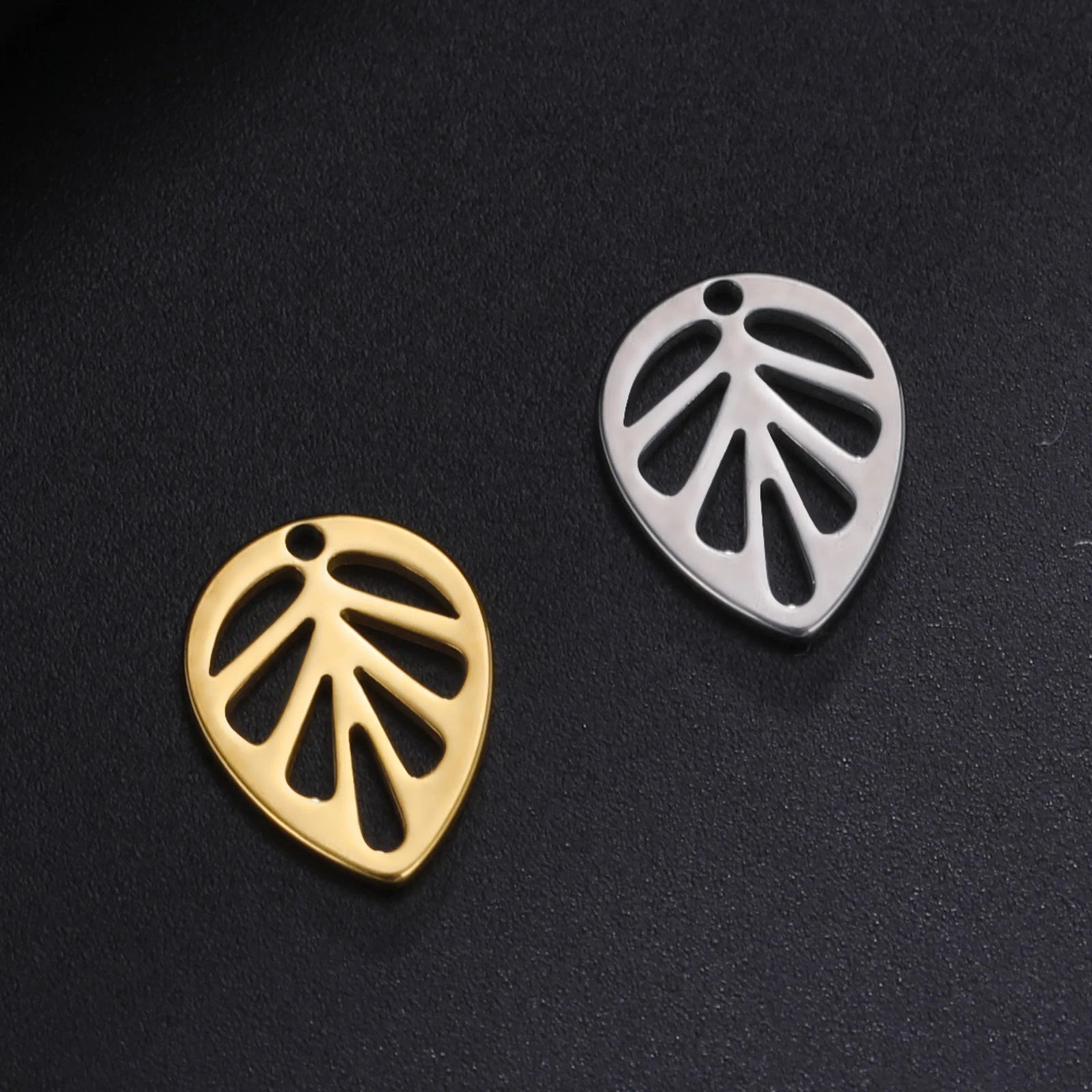 5pcs Stainless Steel Mini Charms for Jewelry Making
