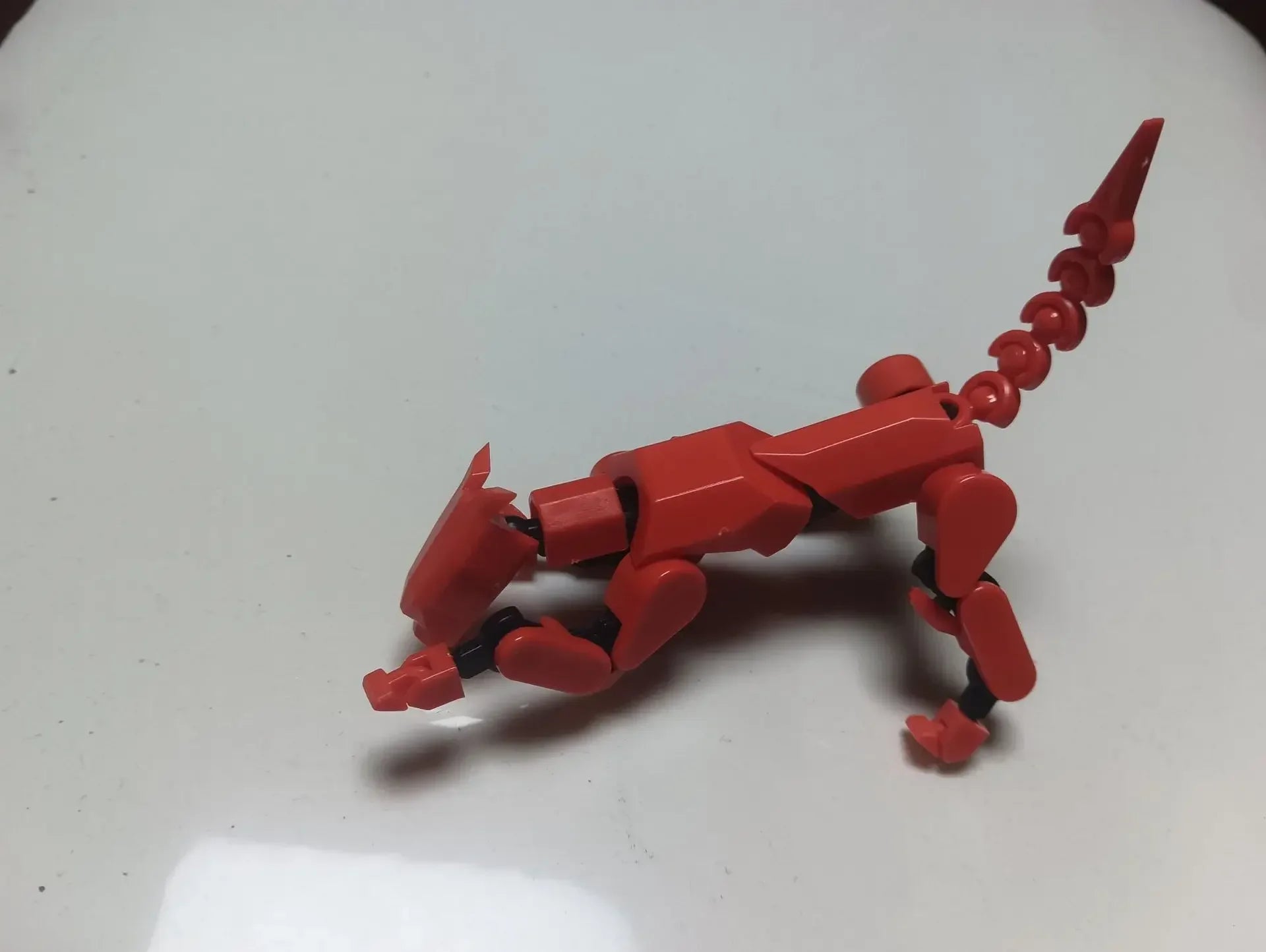 3D Printed Multi-Jointed Transforming Robot Action Figure