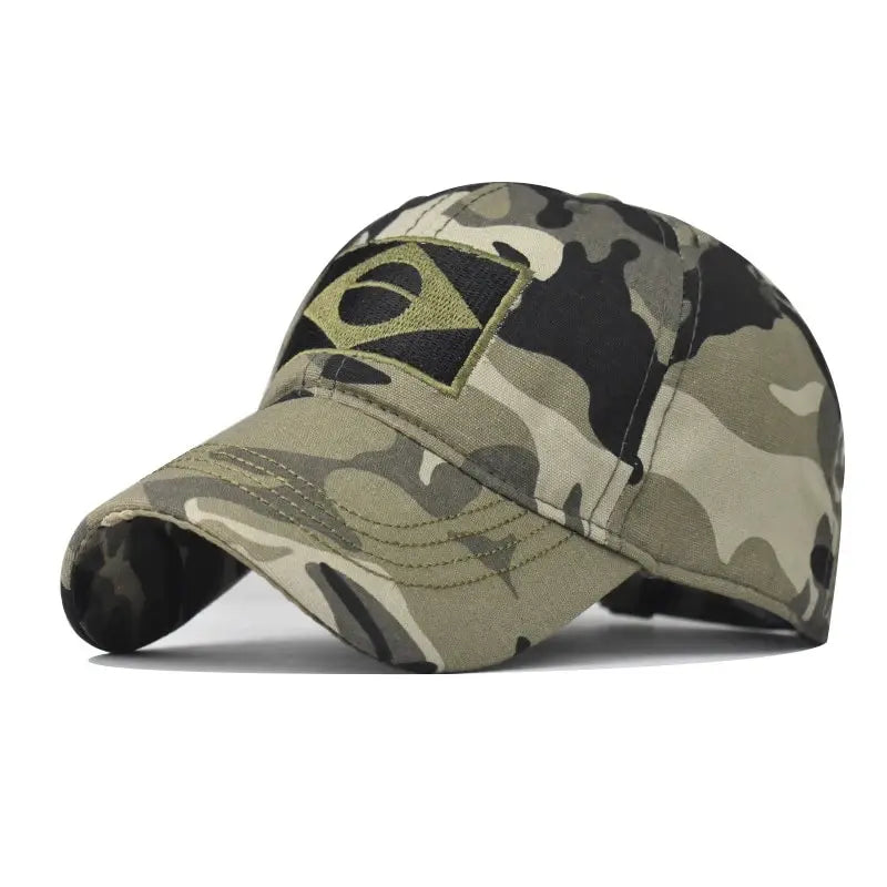 Army Camouflage Embroidered Baseball Cap
