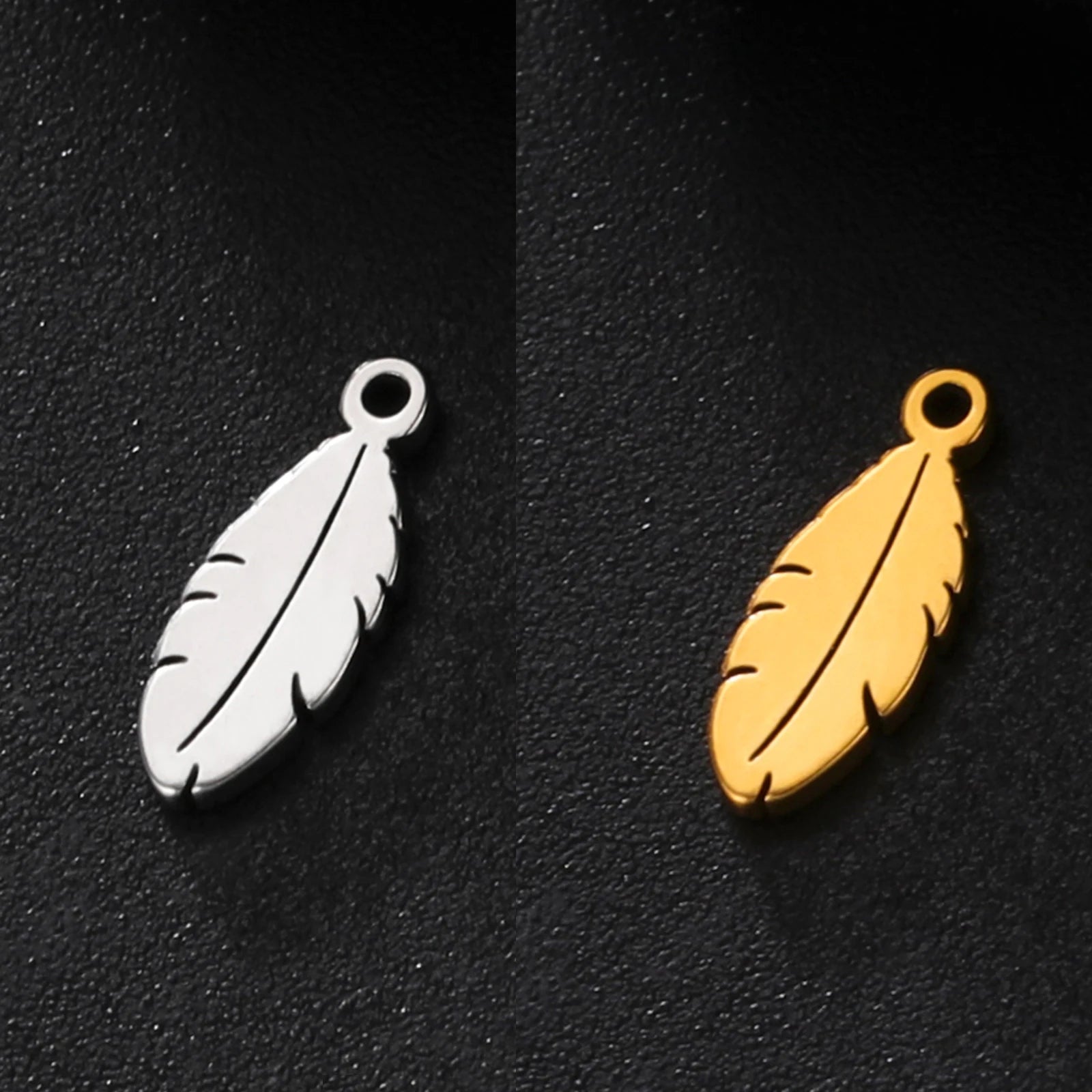 5pcs Stainless Steel Mini Charms for Jewelry Making