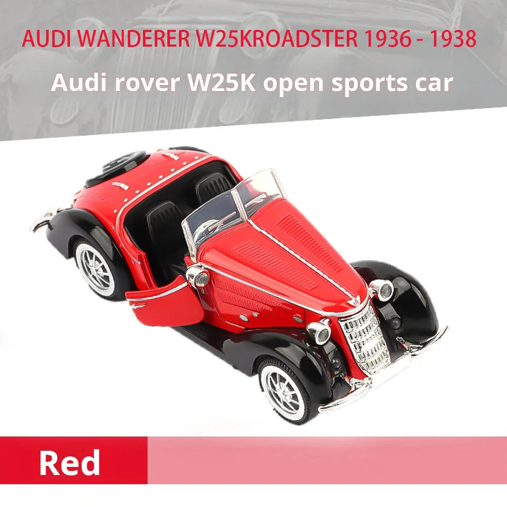 1:32 Audi Classic Pull-Back Toy Car Model