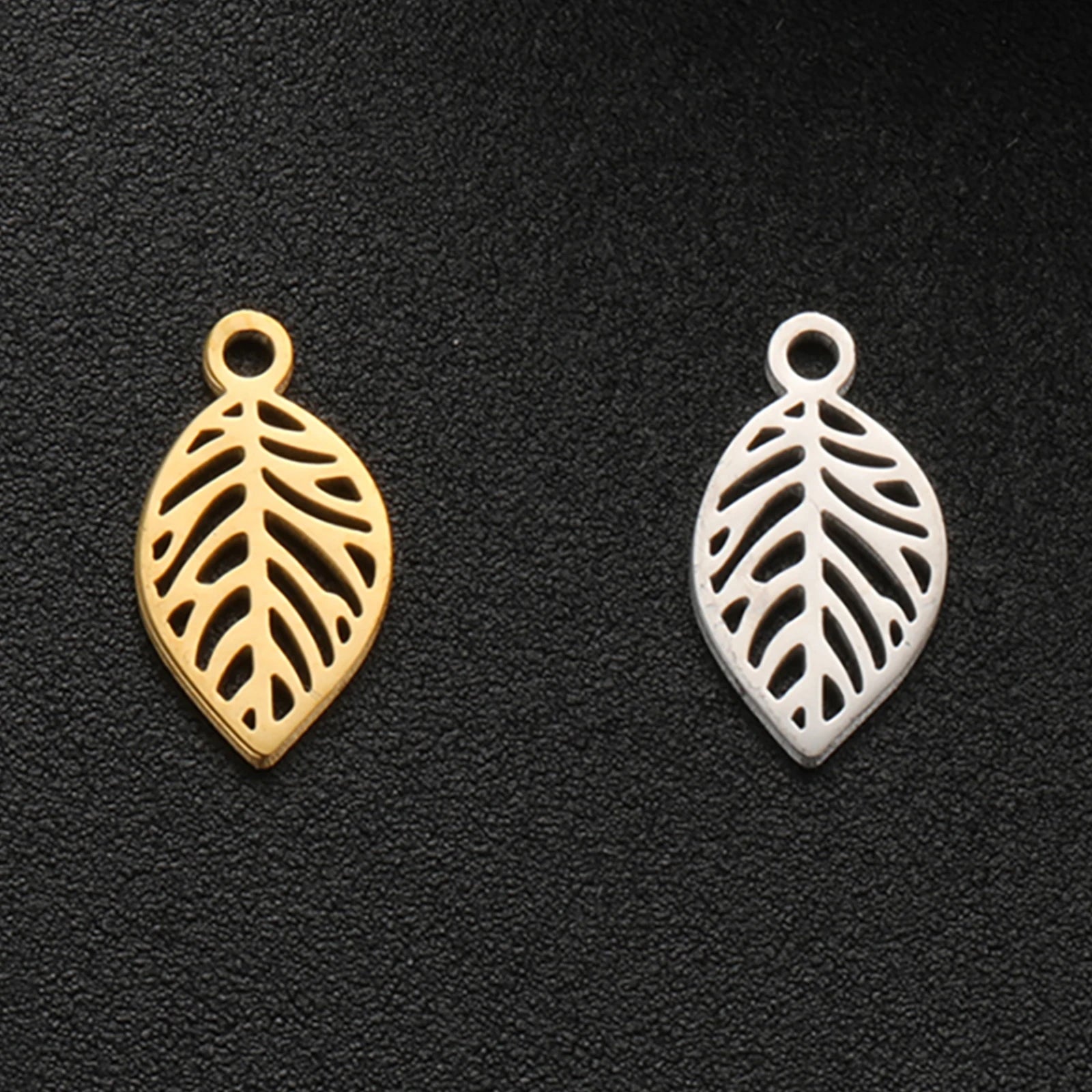 5pcs Stainless Steel Mini Charms for Jewelry Making