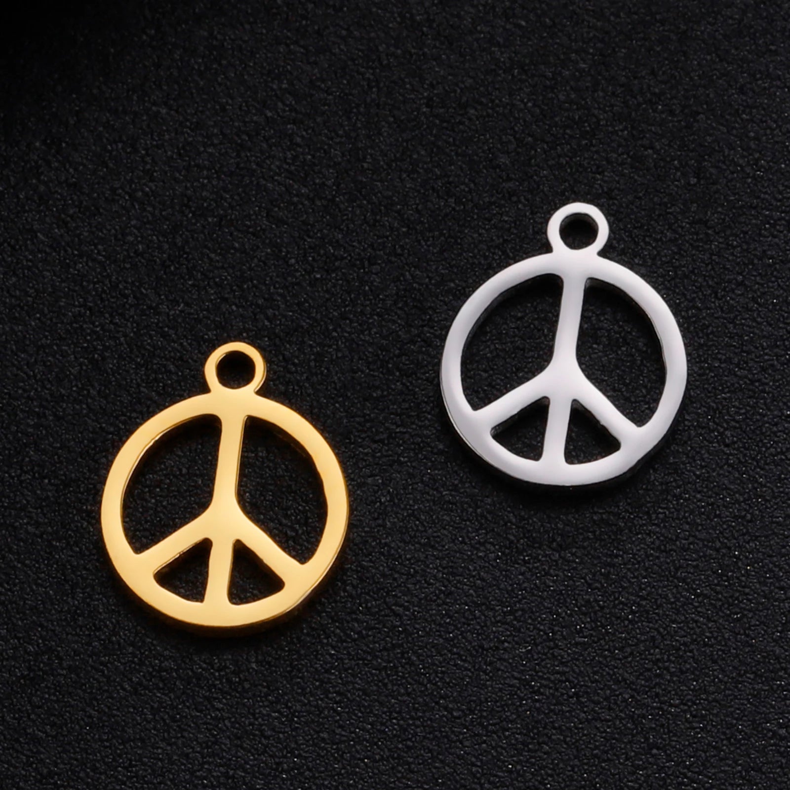 5pcs Stainless Steel Mini Charms for Jewelry Making