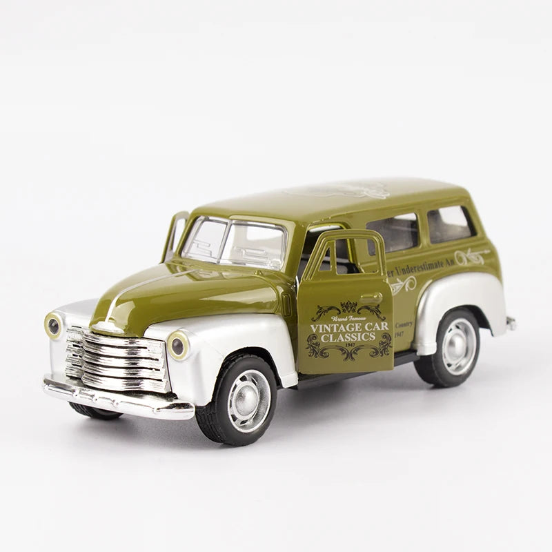 1:32 Alloy Chevrolet School Bus Toy Model