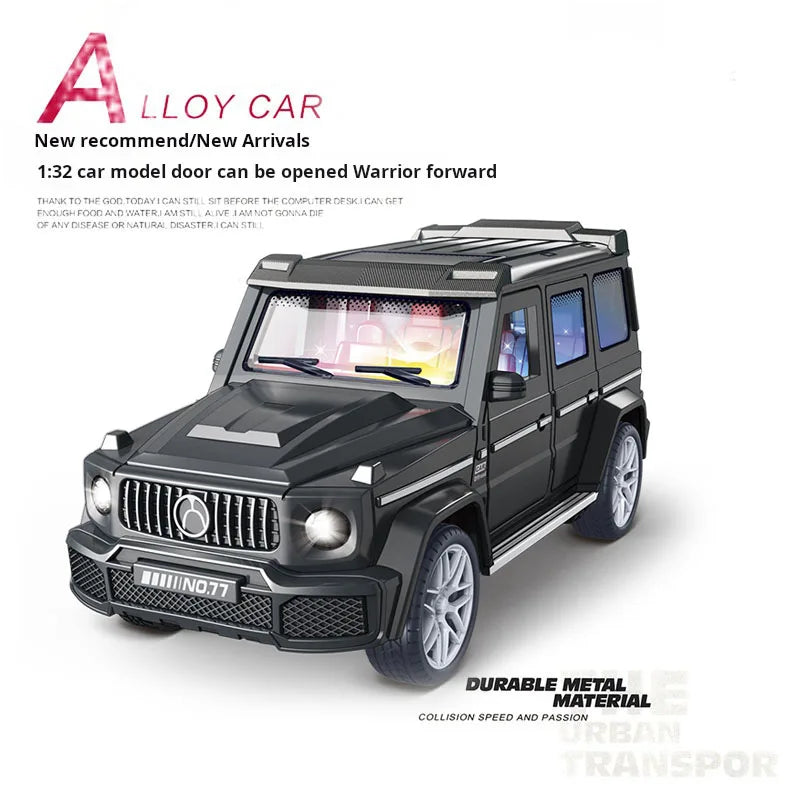 1:32 Simulation Luminous Inertia Toy Car Model