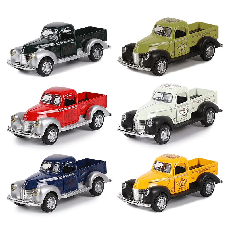 1:32 Alloy Pickup Pull-Back Diecast Toy Car