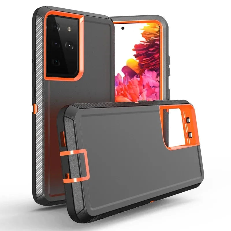 3-in-1 Heavy Duty Armor Case for Samsung Galaxy