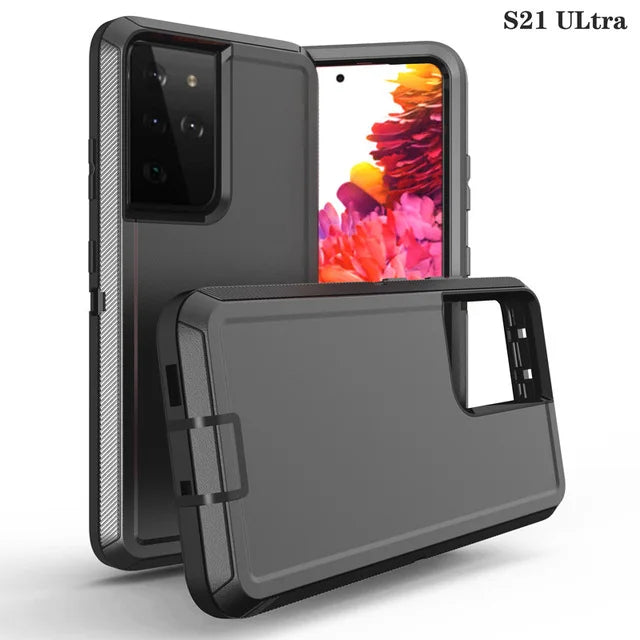 3-in-1 Heavy Duty Armor Case for Samsung Galaxy