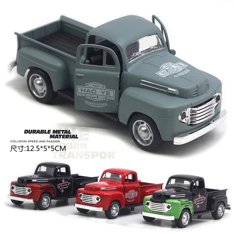 1:32 Alloy Cartoon Pull-Back Toy Car