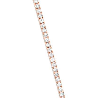 Diamond Tennis Bracelet | 14K Yellow Gold | 3 Color Variant Options | CT and MM Options Available