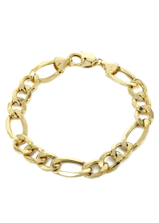 Hollow Figaro Bracelet  10K/14K - Yellow Gold
