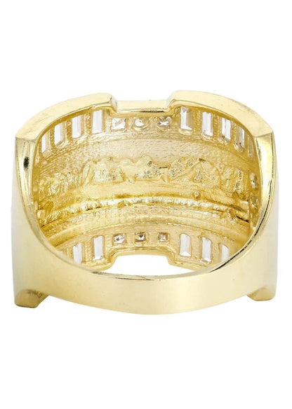 Last Supper #.2 Ring | 10K Solid Yellow Gold