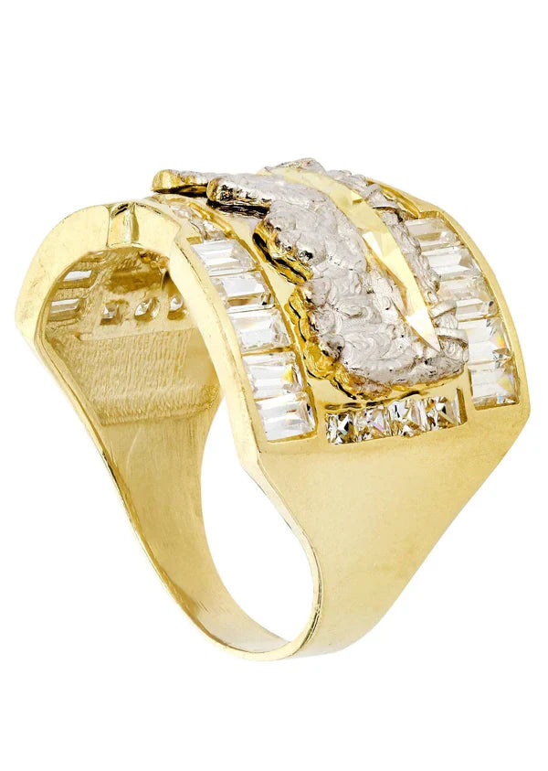 Last Supper #.2 Ring | 10K Solid Yellow Gold