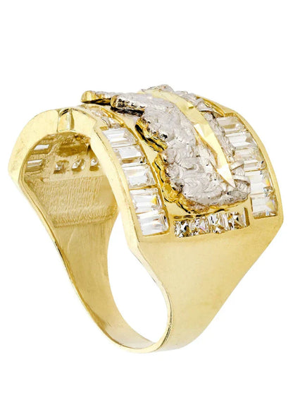 Last Supper #.2 Ring | 10K Solid Yellow Gold