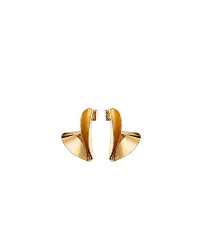 Éole Earrings - 24 carat gold gilded
