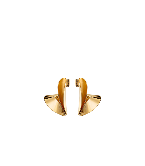 Éole Earrings - 24 carat gold gilded
