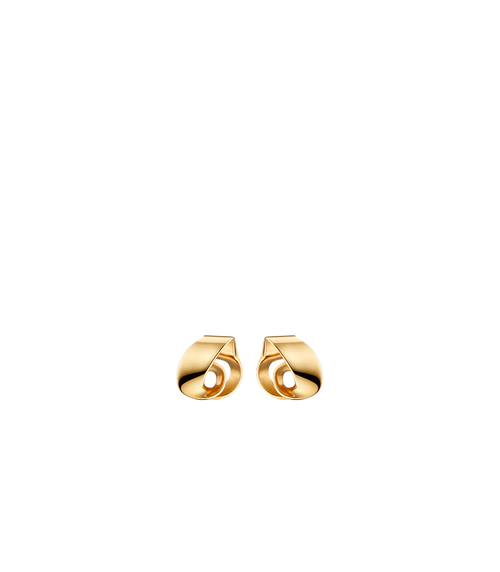 Éole Stud Earrings - 24 carat gold gilded