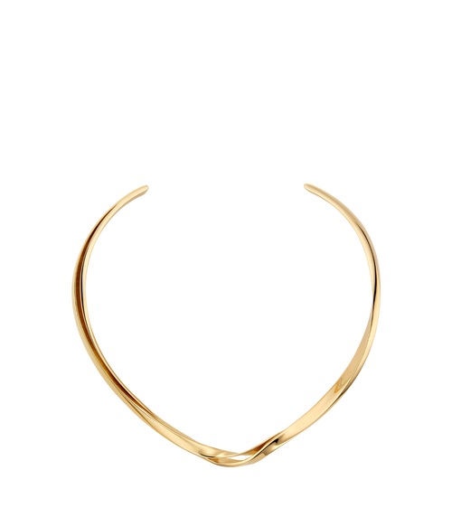 Éole Necklace - 24 carat gold-gilded